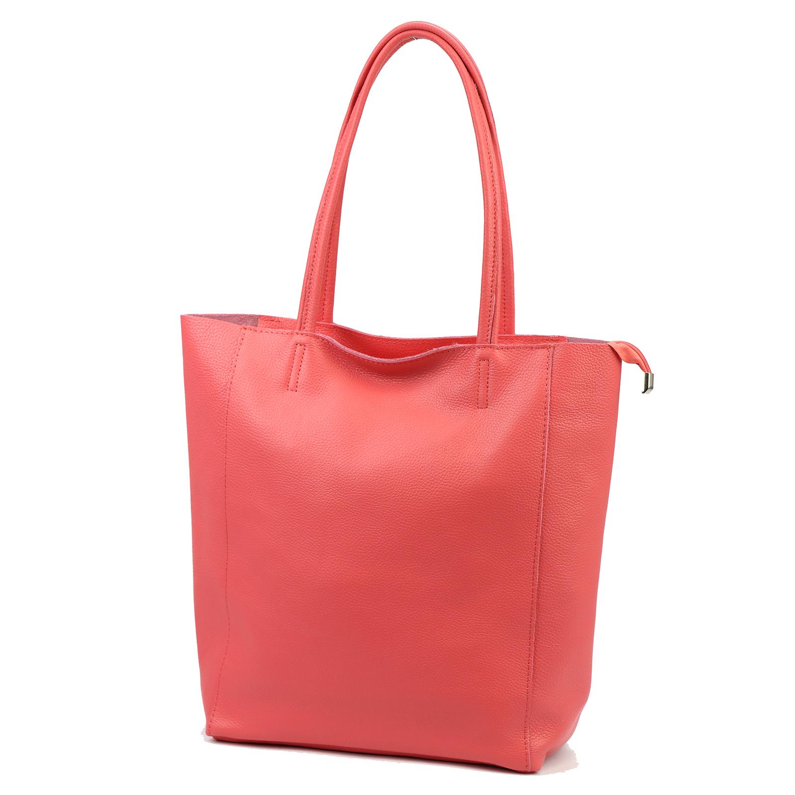 Růžová Kožená kabelka Luka ORALLOD 480-62