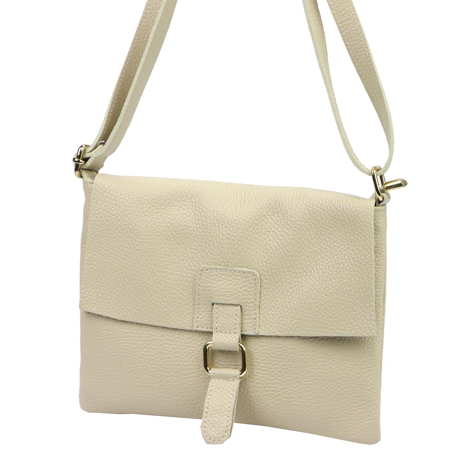 Béžová Kožená kabelka Luka ORALLOD 780-62