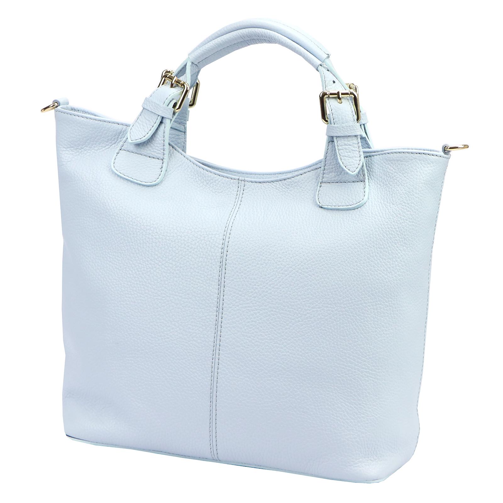 Modrá Kožená kabelka Luka ORALLOD 801-62