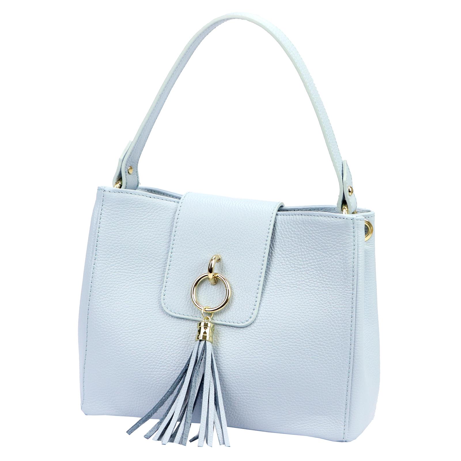 Modrá Kožená kabelka Luka ORALLOD 311-62