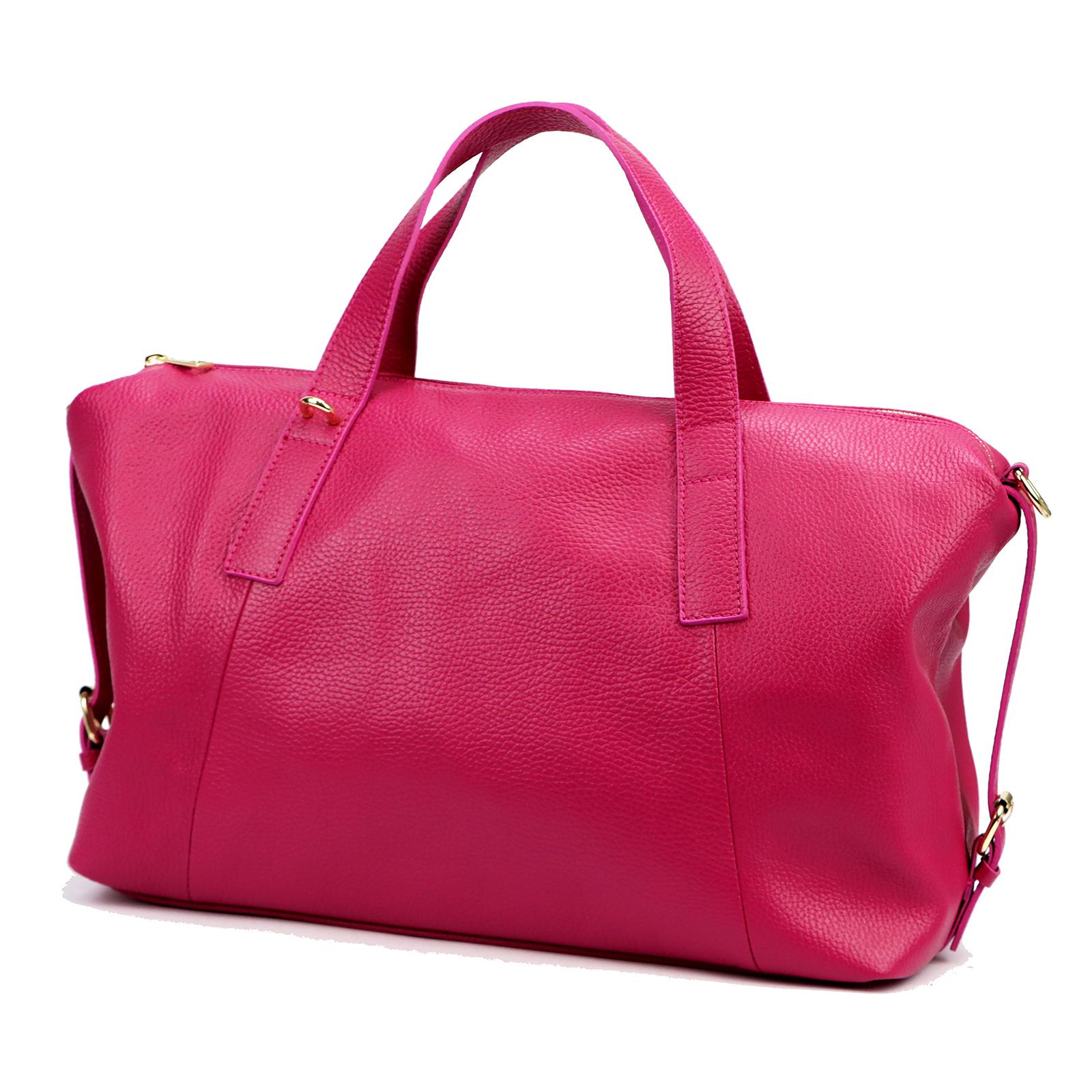 Růžová Kožená kabelka Luka ORALLOD 190-62