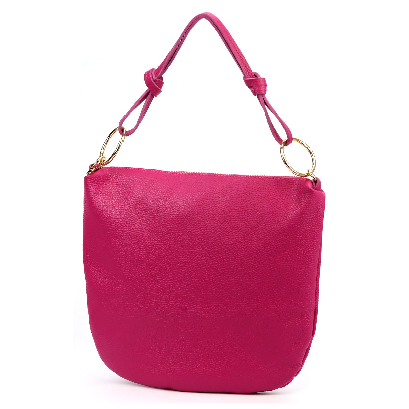 Růžová Kožená kabelka Luka ORALLOD 401-62