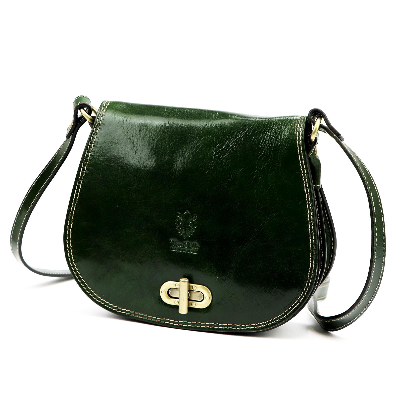 Zelená Kožená kabelka Florence 95