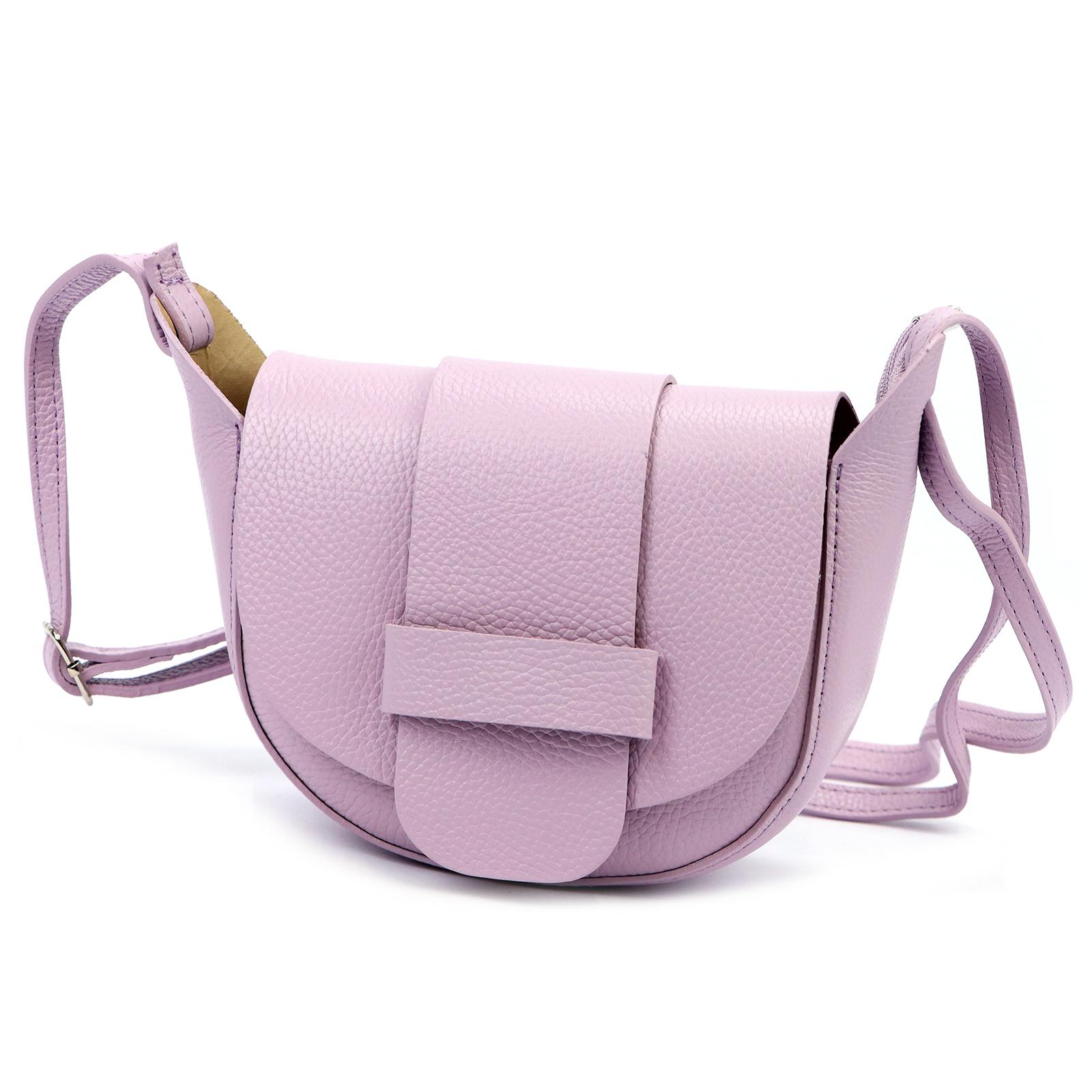 Růžová Kožená kabelka Luka ORALLOD 940-52