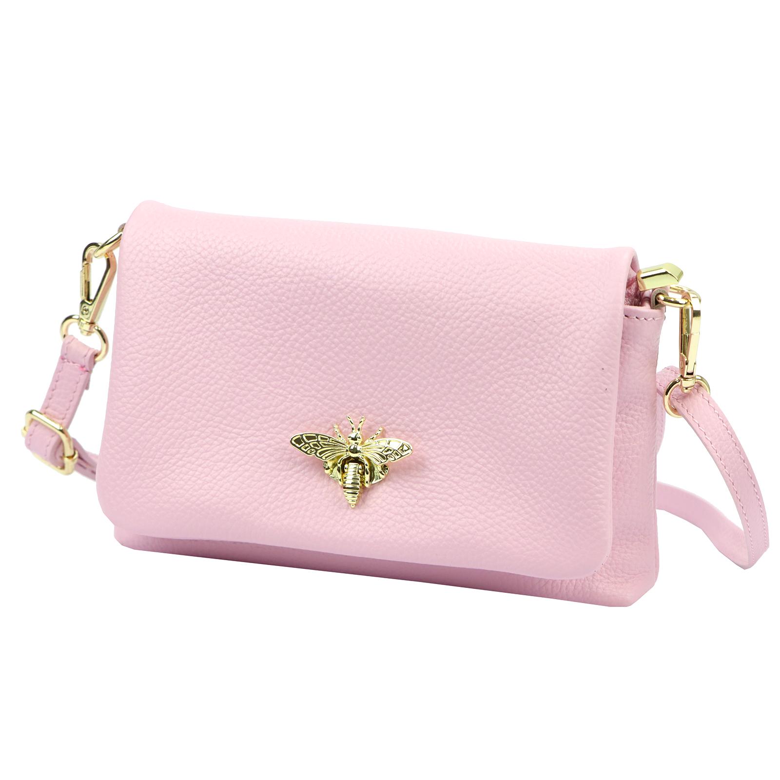 Béžová Kožená kabelka Luka zzzB ORALLOD 711-62