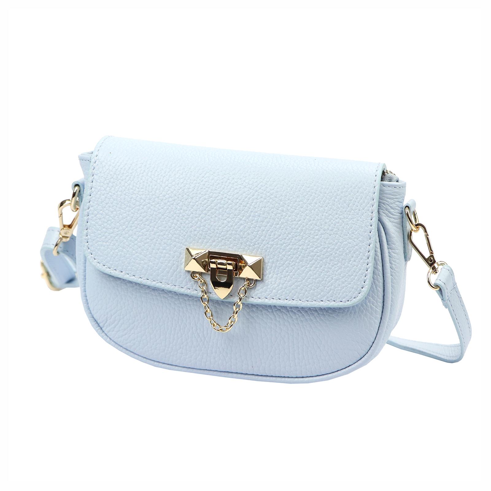 Modrá Kožená kabelka Luka ORALLOD 521-62