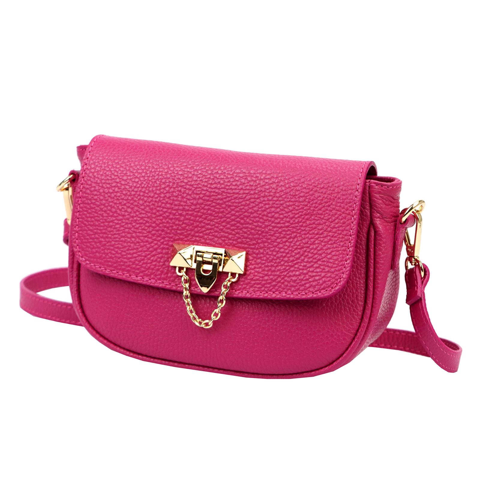 Růžová Kožená kabelka Luka ORALLOD 521-62