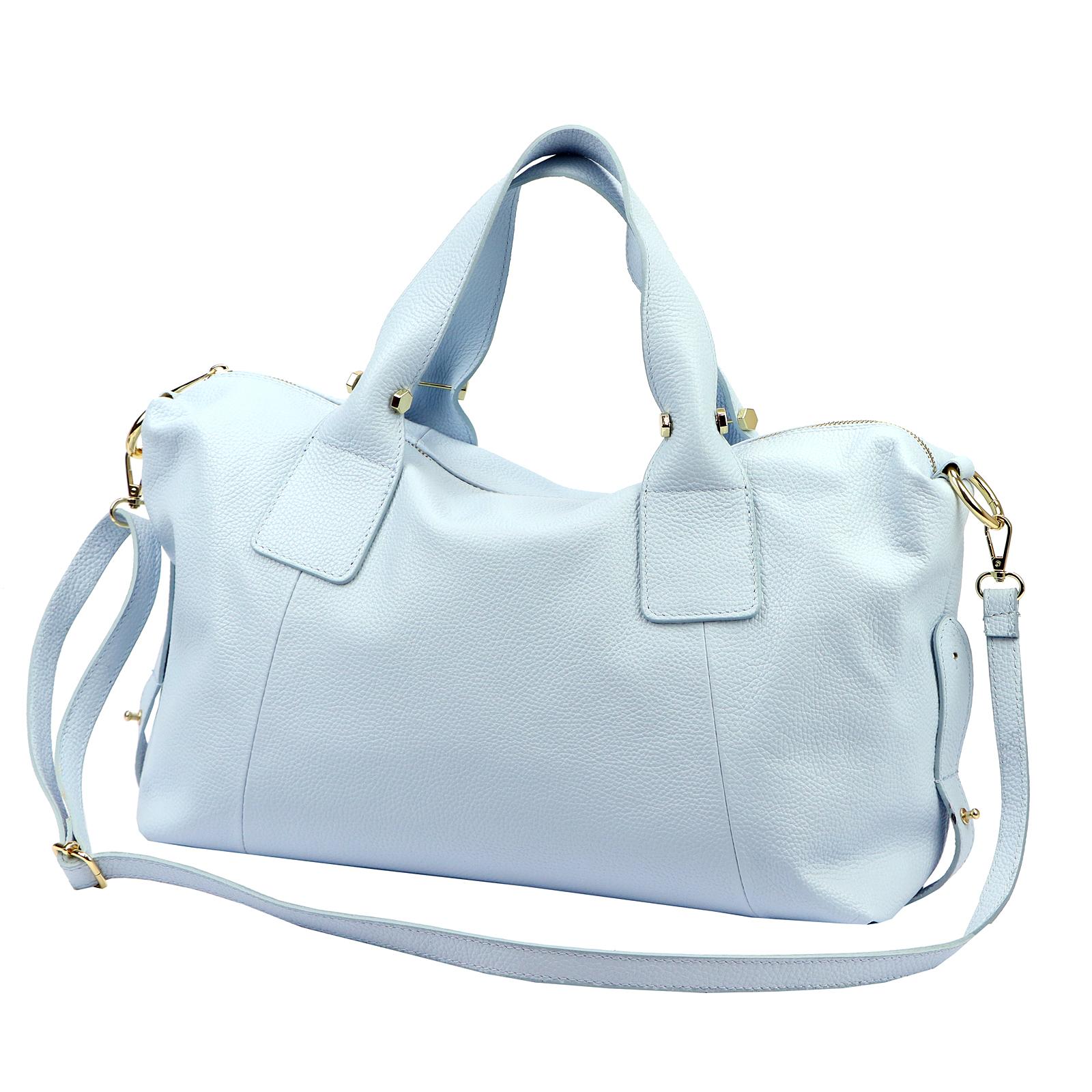 Modrá Kožená kabelka Luka ORALLOD 911-62