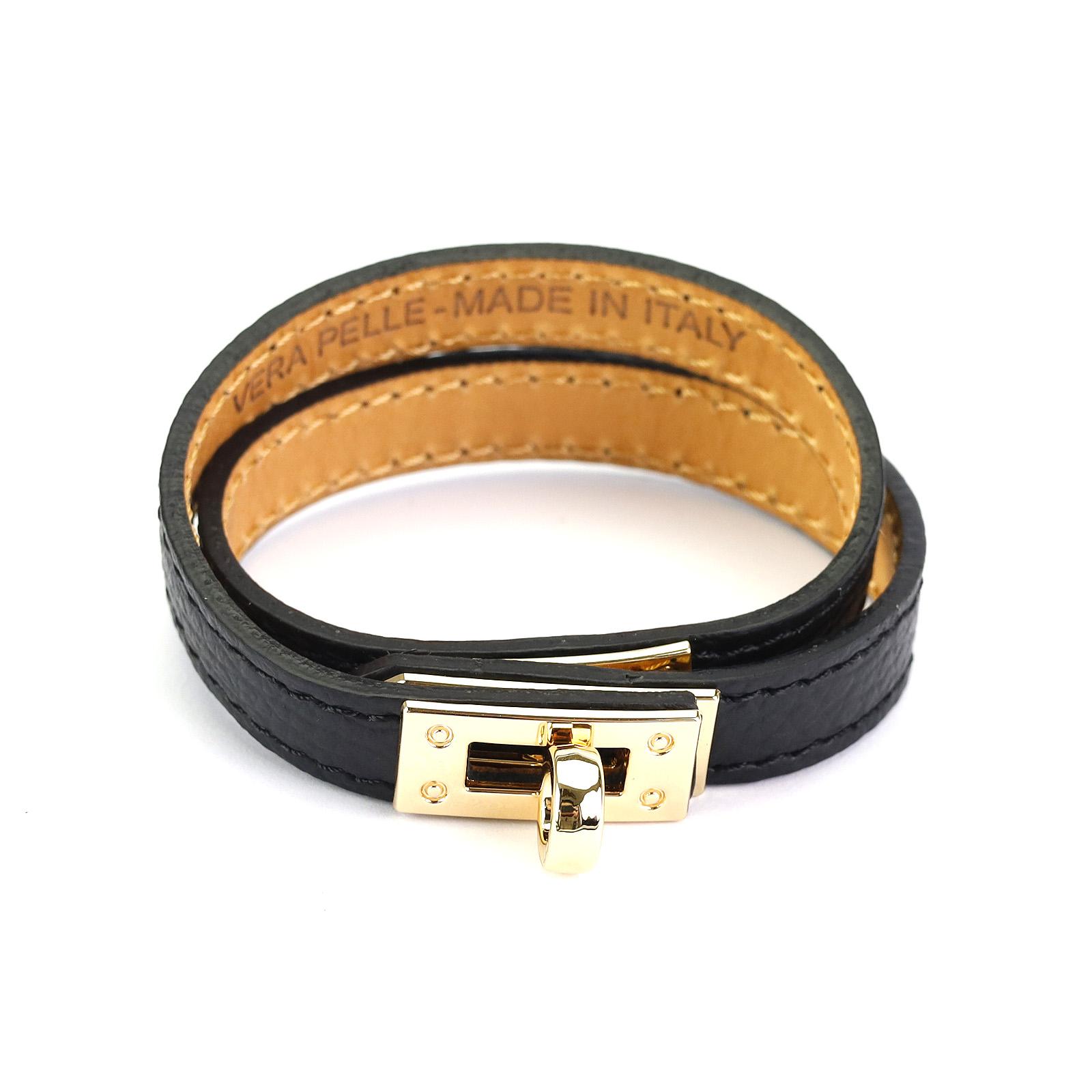 Černé Pánský kožený opasek Luka ORALLOD 1-TELECARB