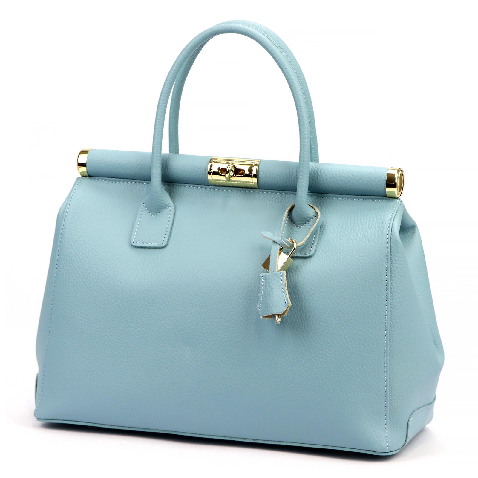 Modrá Kožená kabelka Luka ORALLOD 200-62