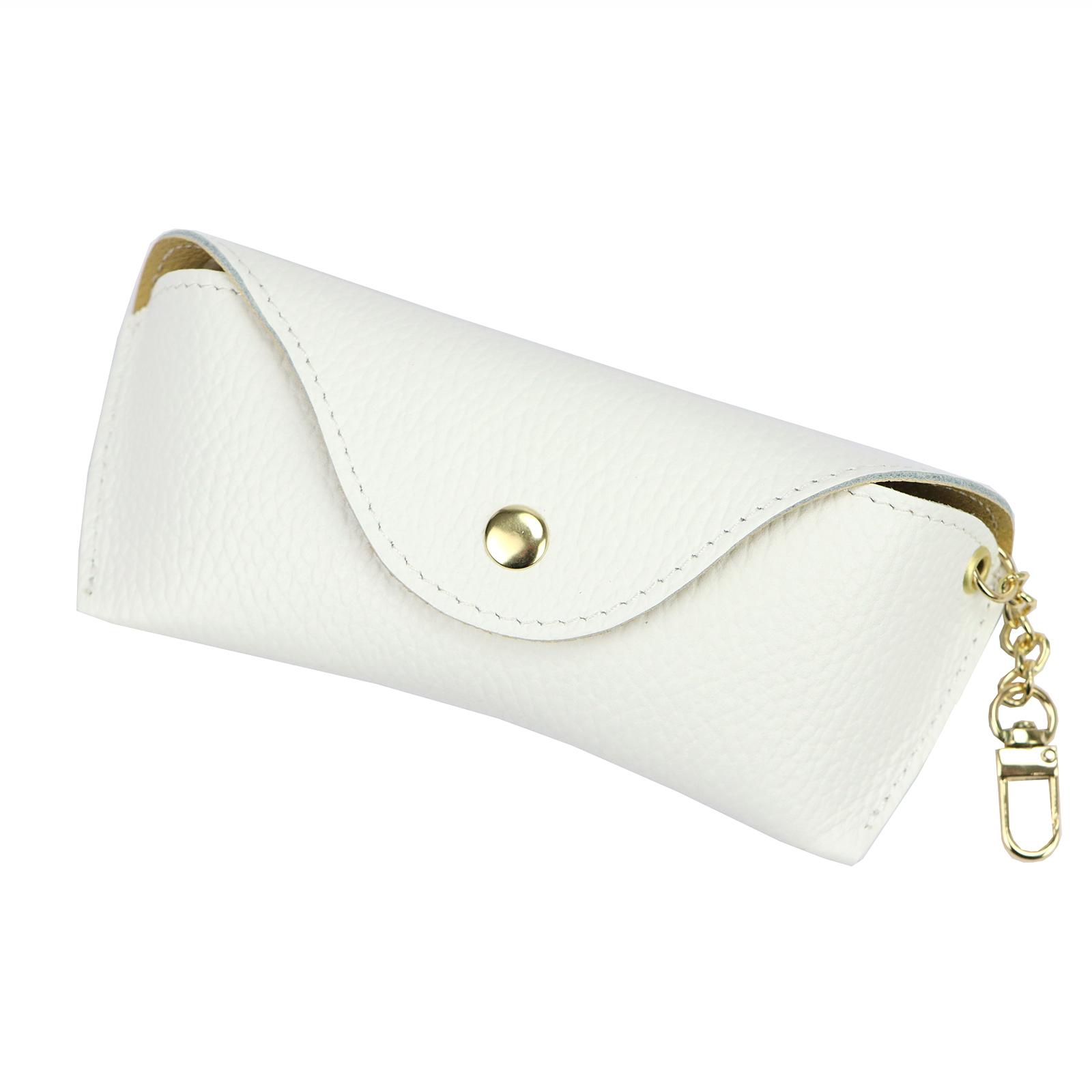 Bílé Pánský kožený opasek Florence 01-ERB