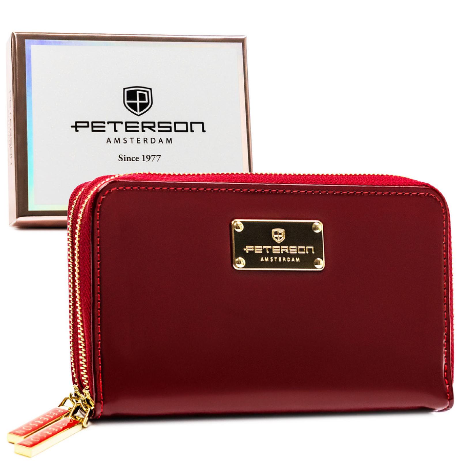 Červená Peněženka Peterson CB-700 NTP