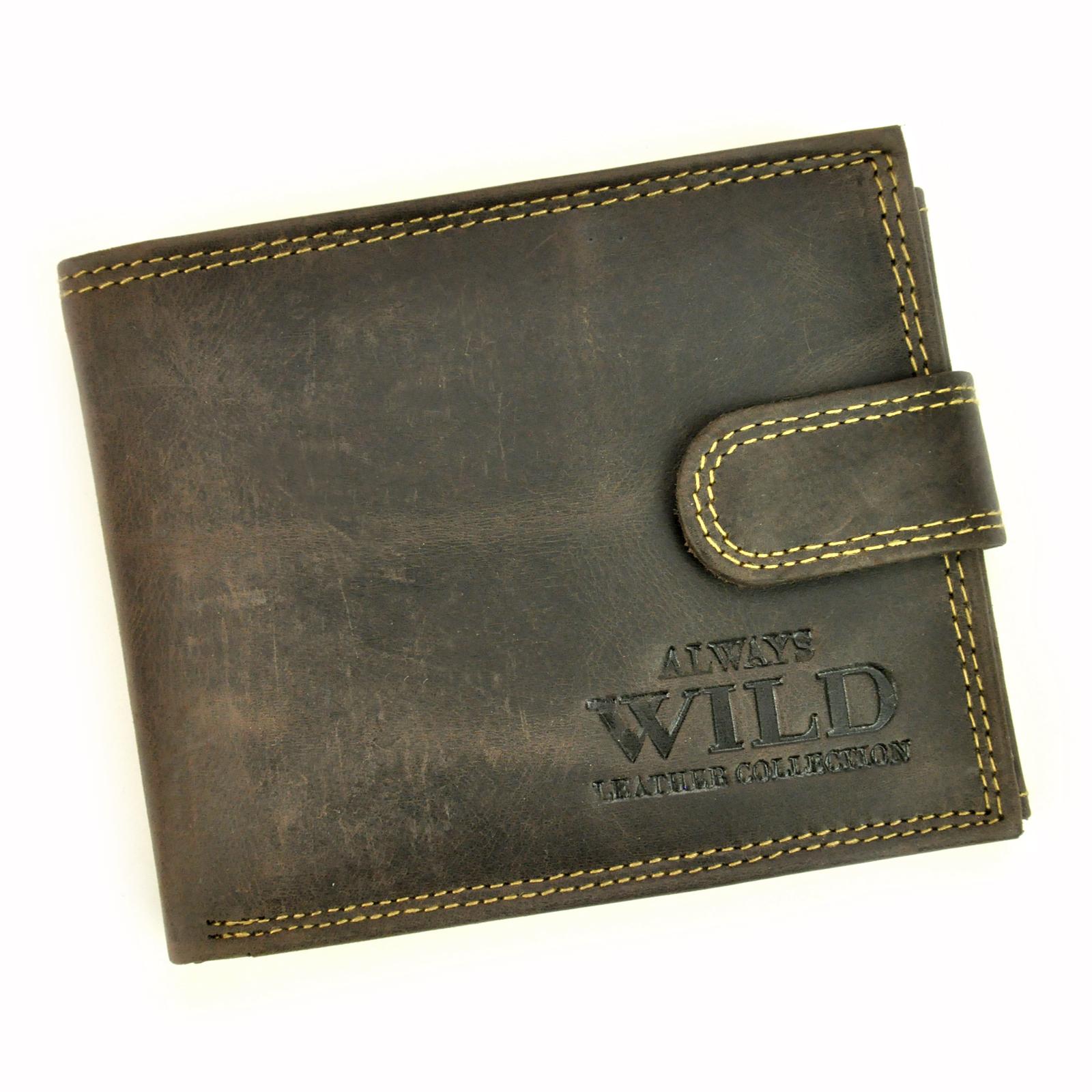 Hnědá Peněženka Wild DIFR MHC-L299N