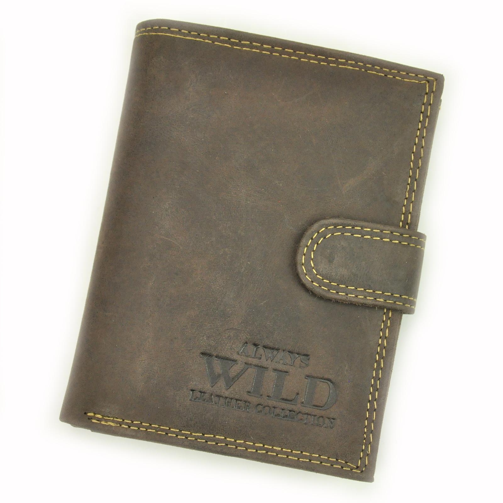 Hnědá Peněženka Wild DIFR MHC-L4N