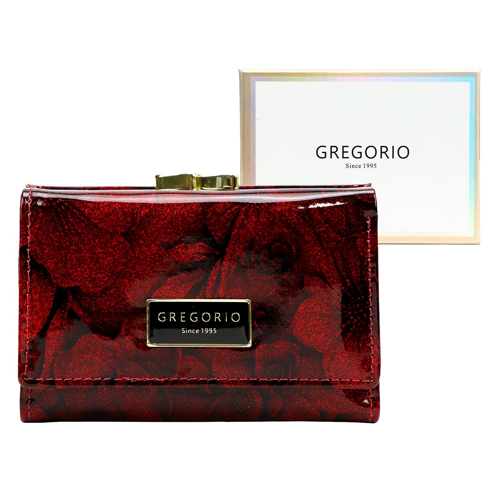 Červená Peněženka Gregorio 711-LRF